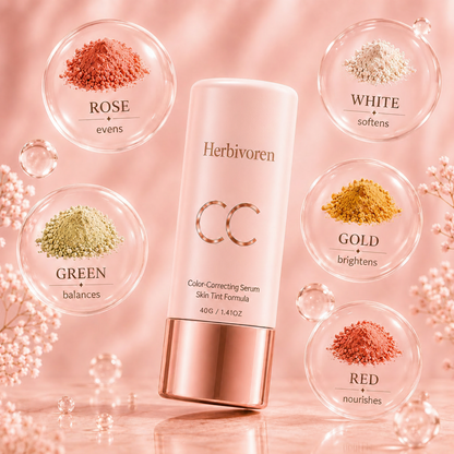 Last Day Buy1 Get 1 Free❤️ Herbivoren Skin-PerfectingCC Serum-Cream